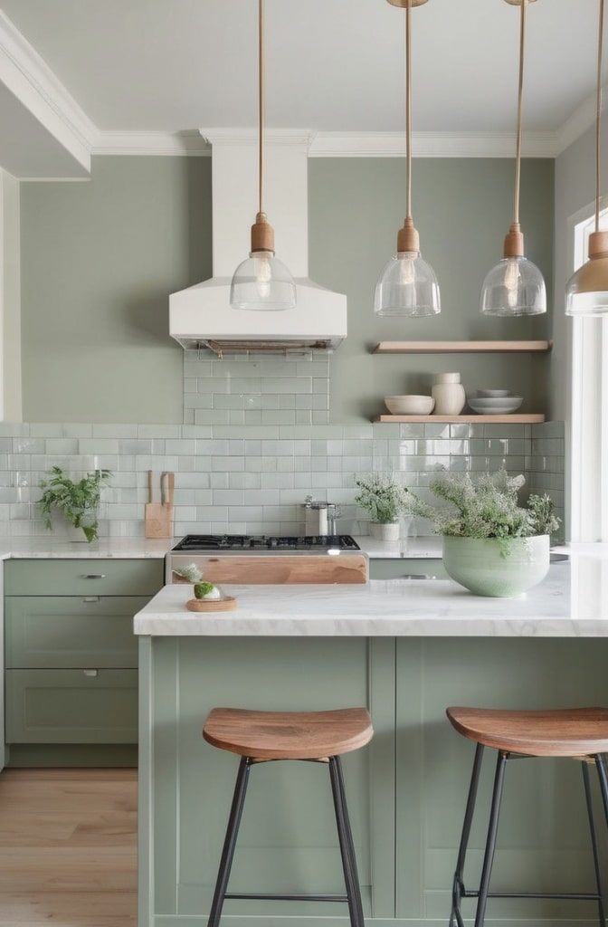 Pale Sage Green