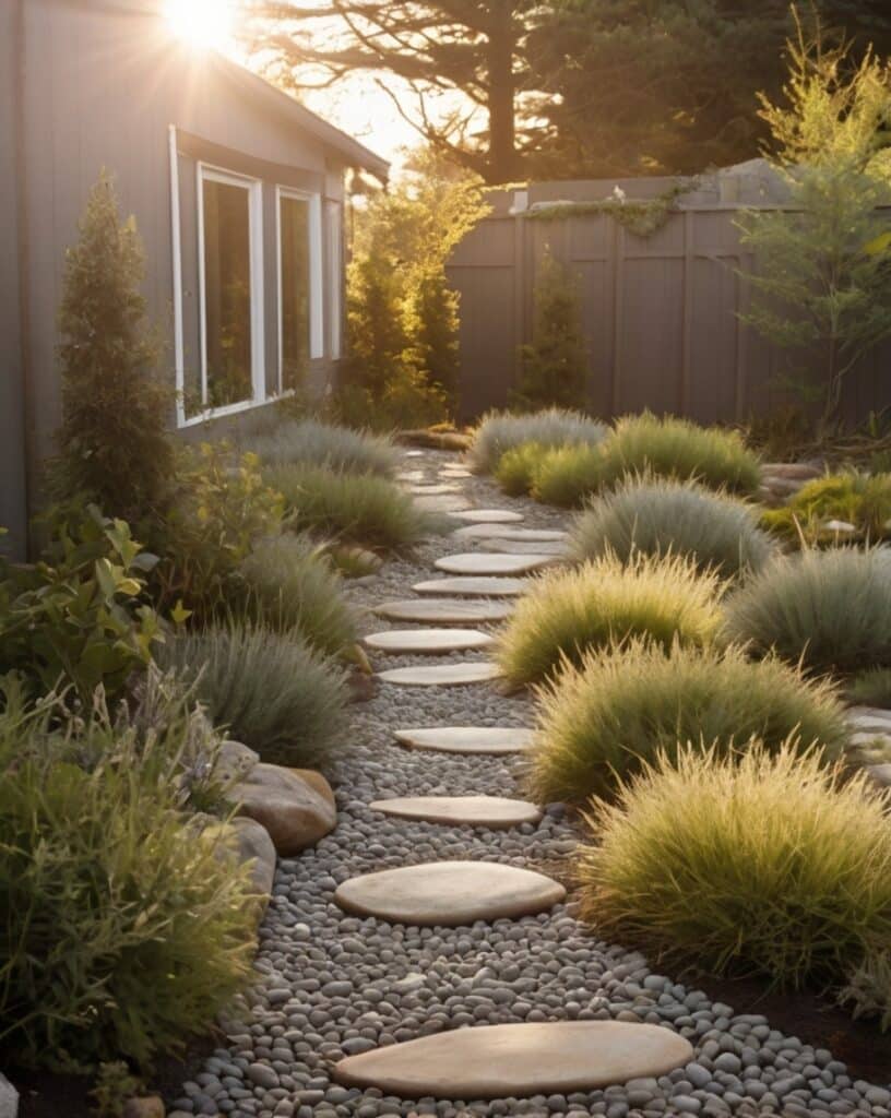 River Rock Pathways