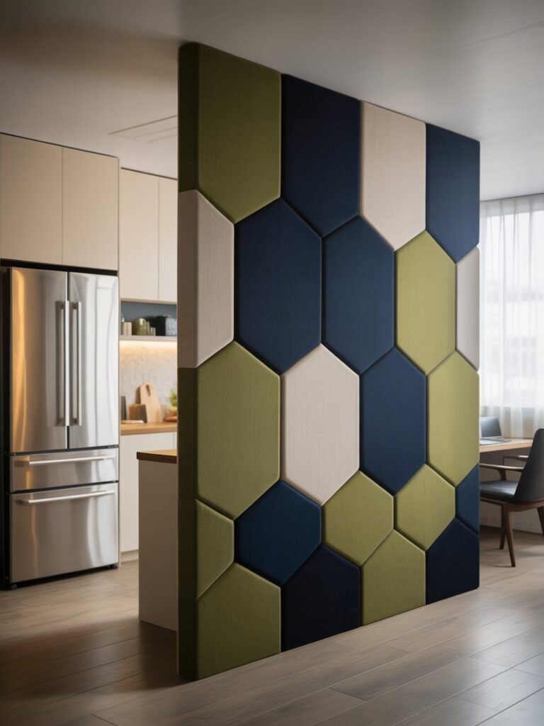 Sound-Absorbing Acoustic Panel Dividers