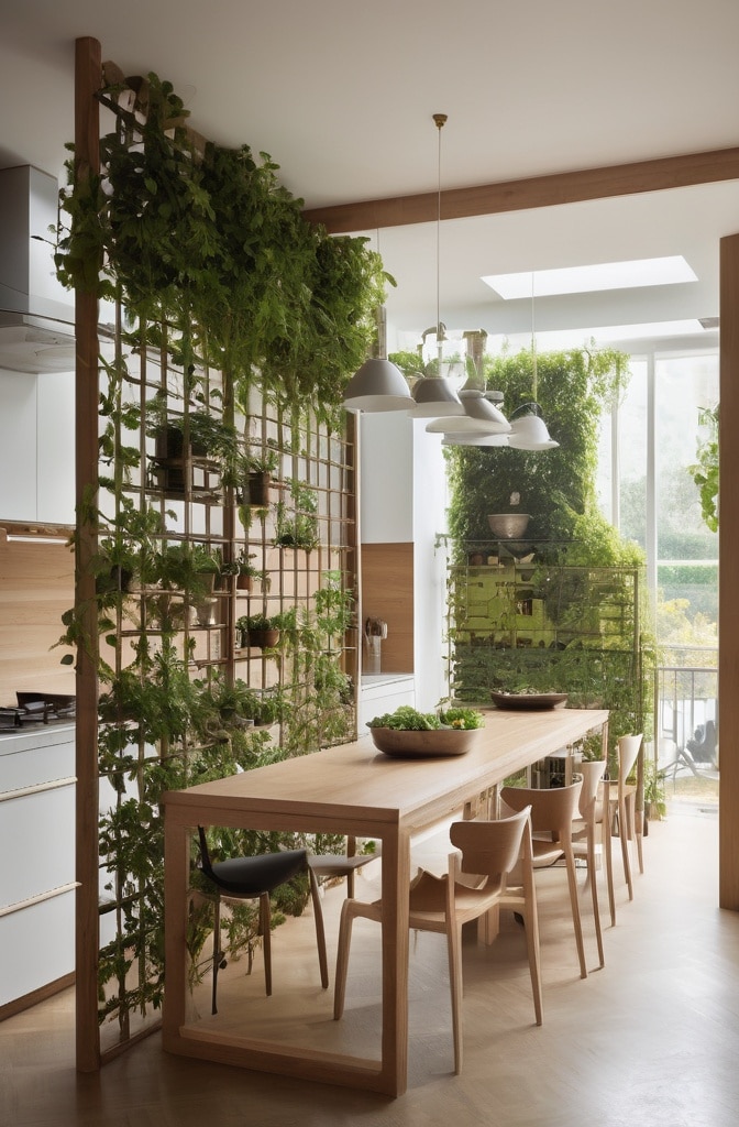Trellis and Greenery Dividers