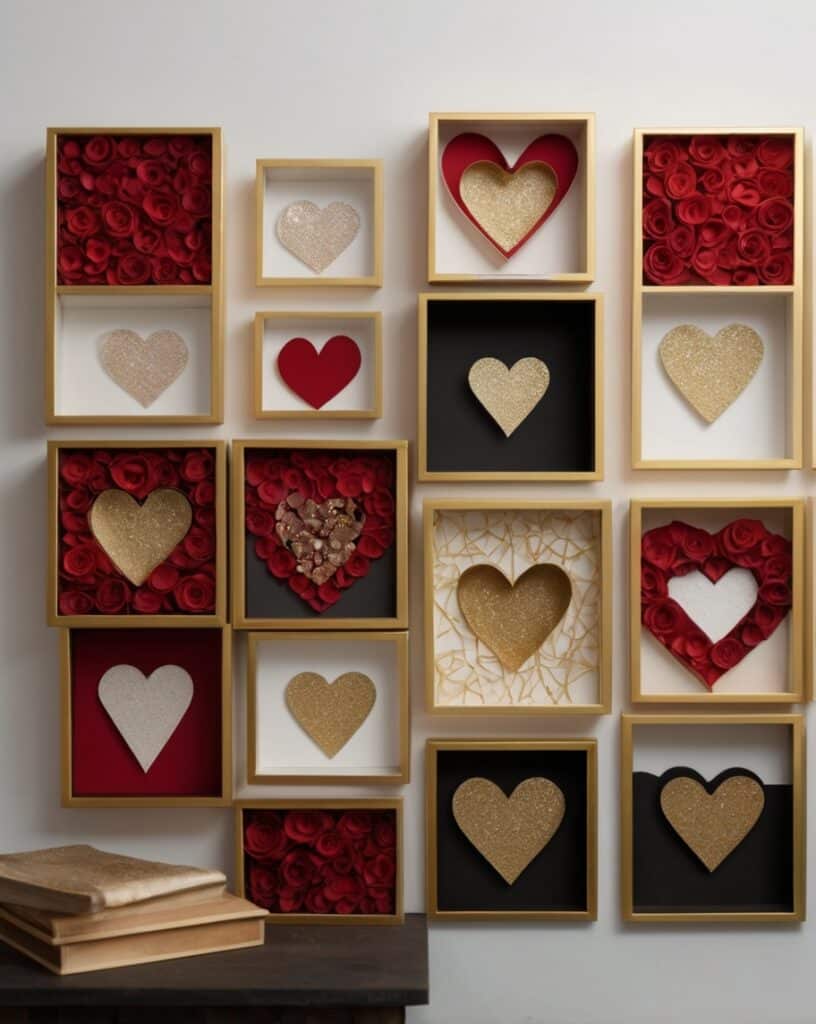 3D Heart Wall Boxes