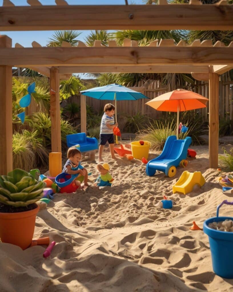 Backyard Sandbox Oasis