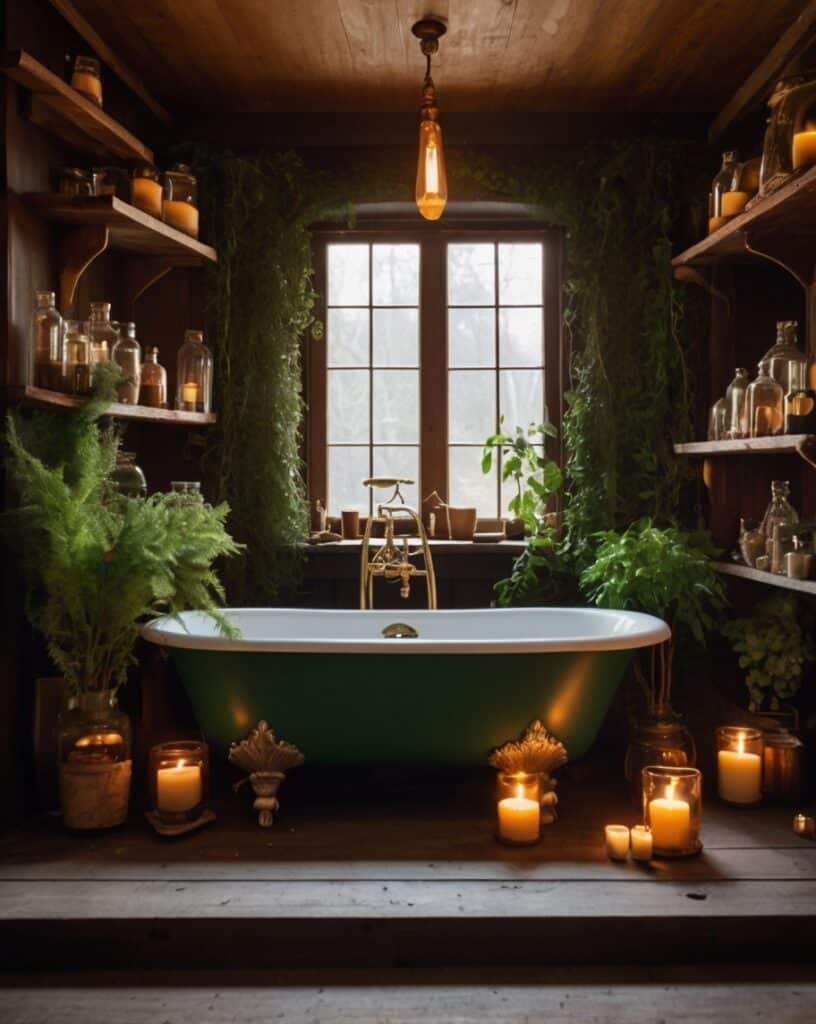 Bathtub Trays and Spell Books