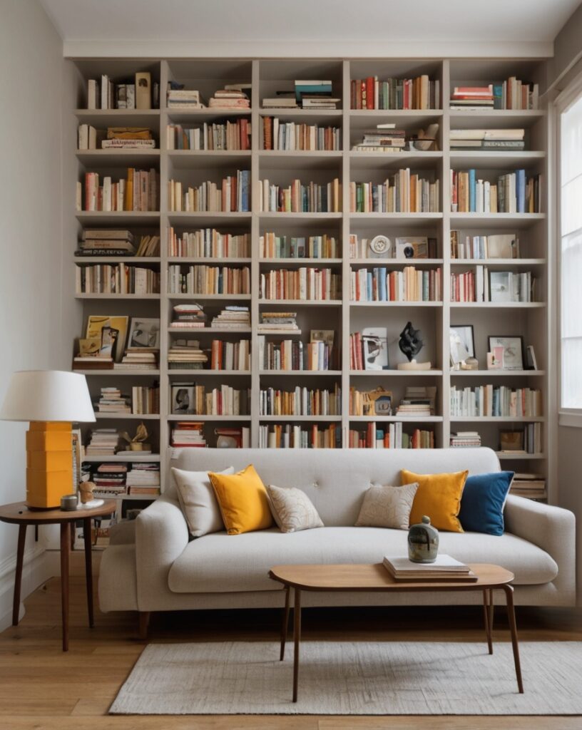 Book Ledge With Forward-Facing Covers