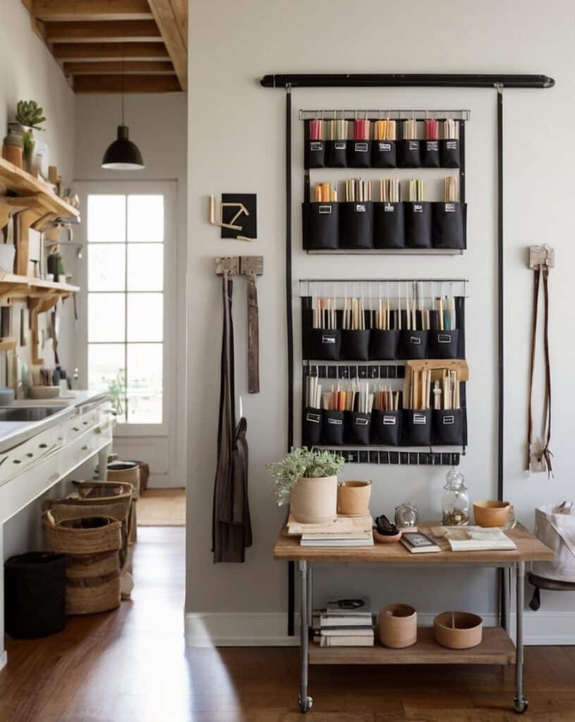 Curtain Rods for Hanging Supplies