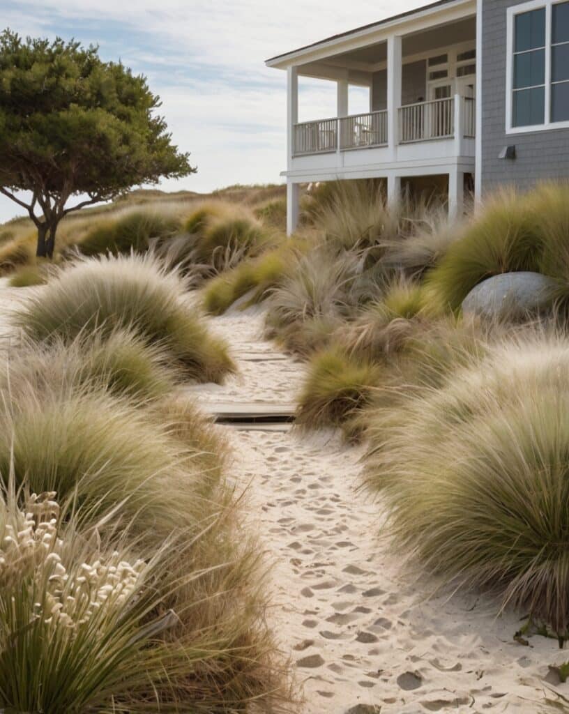 Dune-Inspired Front Yard