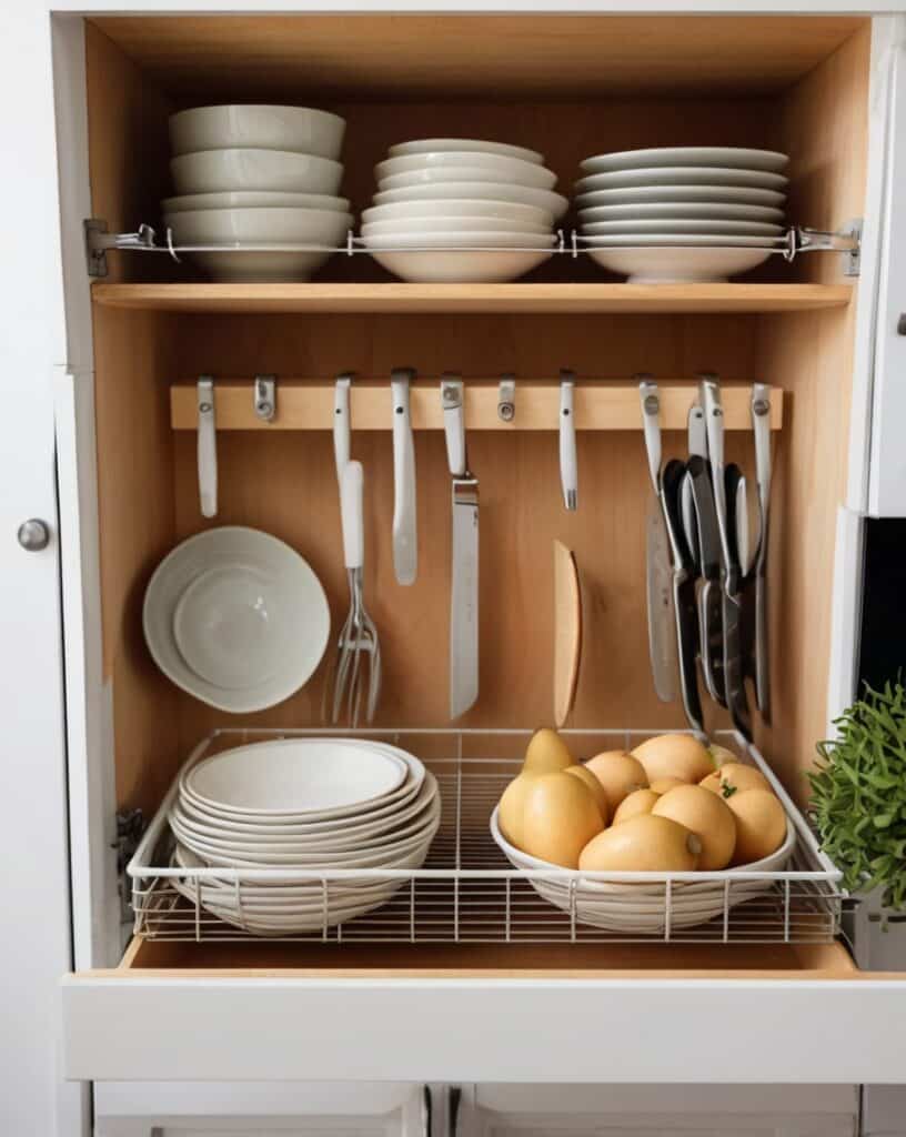 File Folder Racks for Cutting Boards