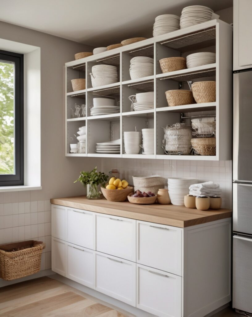 Hanging Baskets for Upper Cabinets