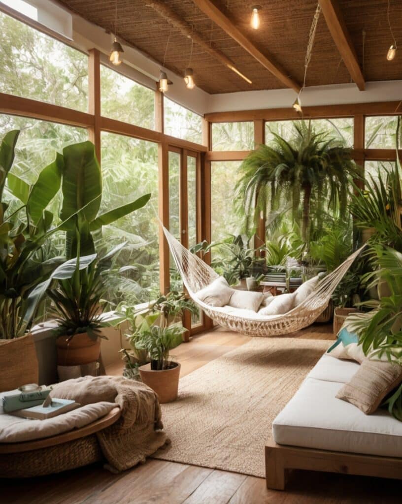 Indoor Hammock Hideout