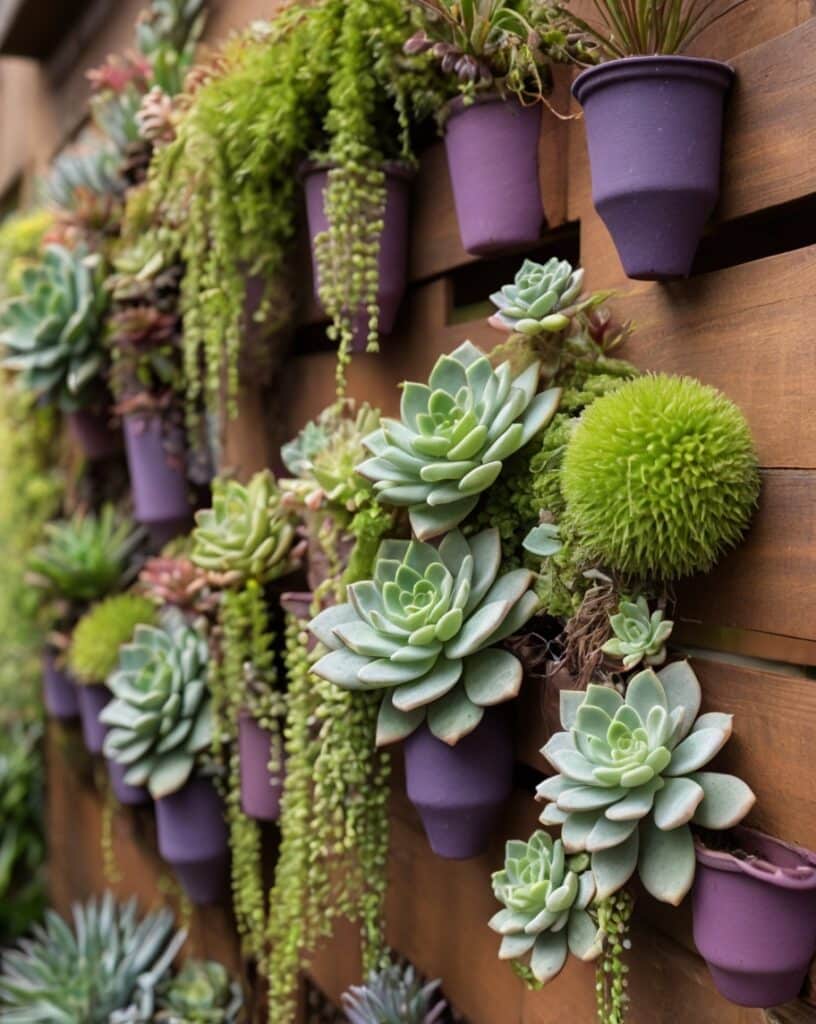 Install a Living Wall of Succulents