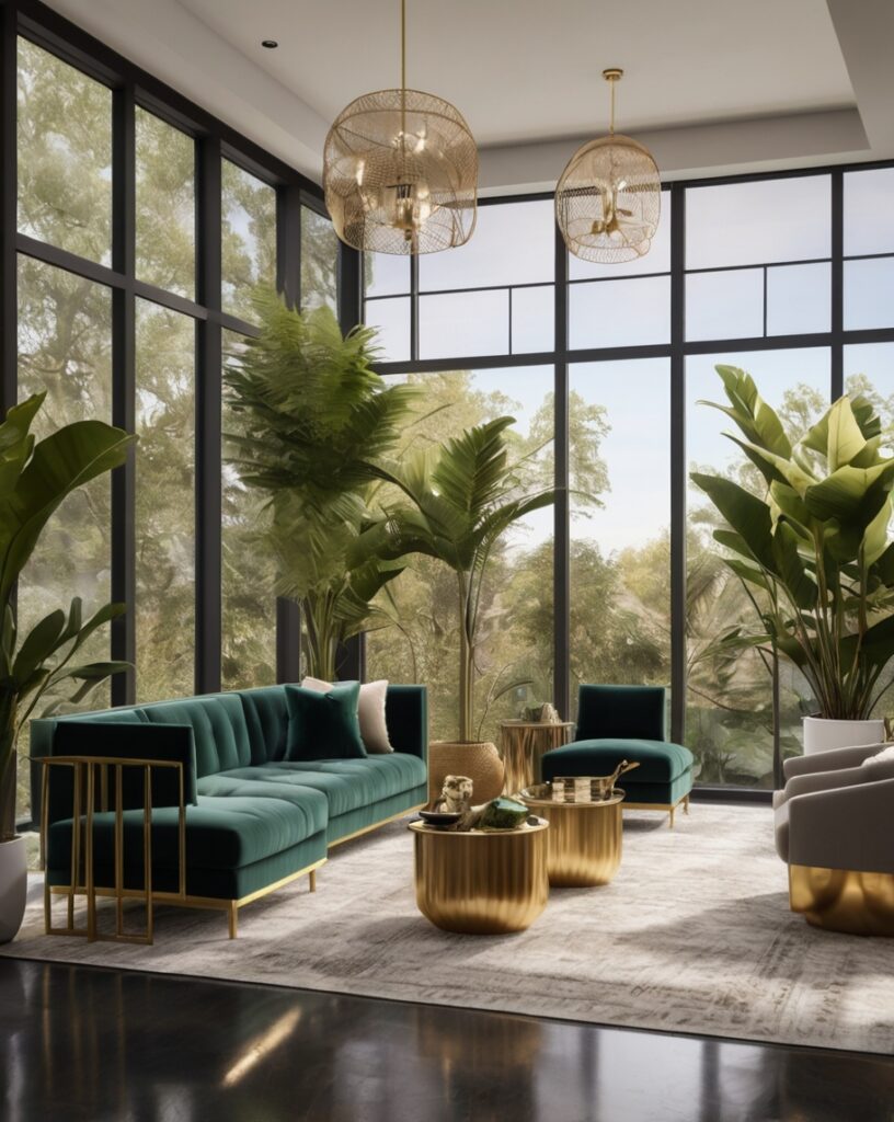Modern Luxe Lounge