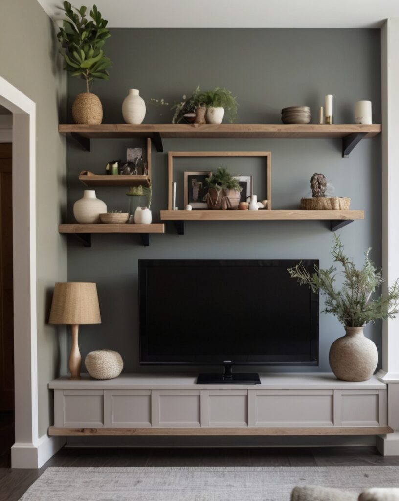 Modern Mantel Illusion