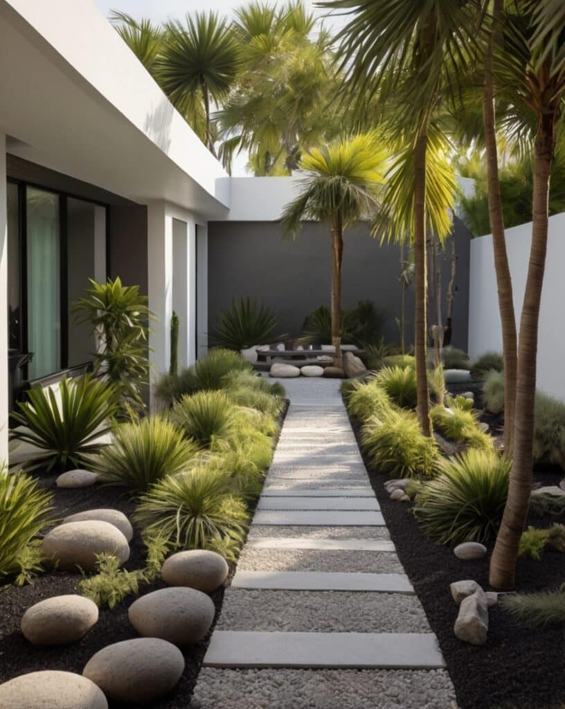 Modern Minimalist with a Tropical Twist