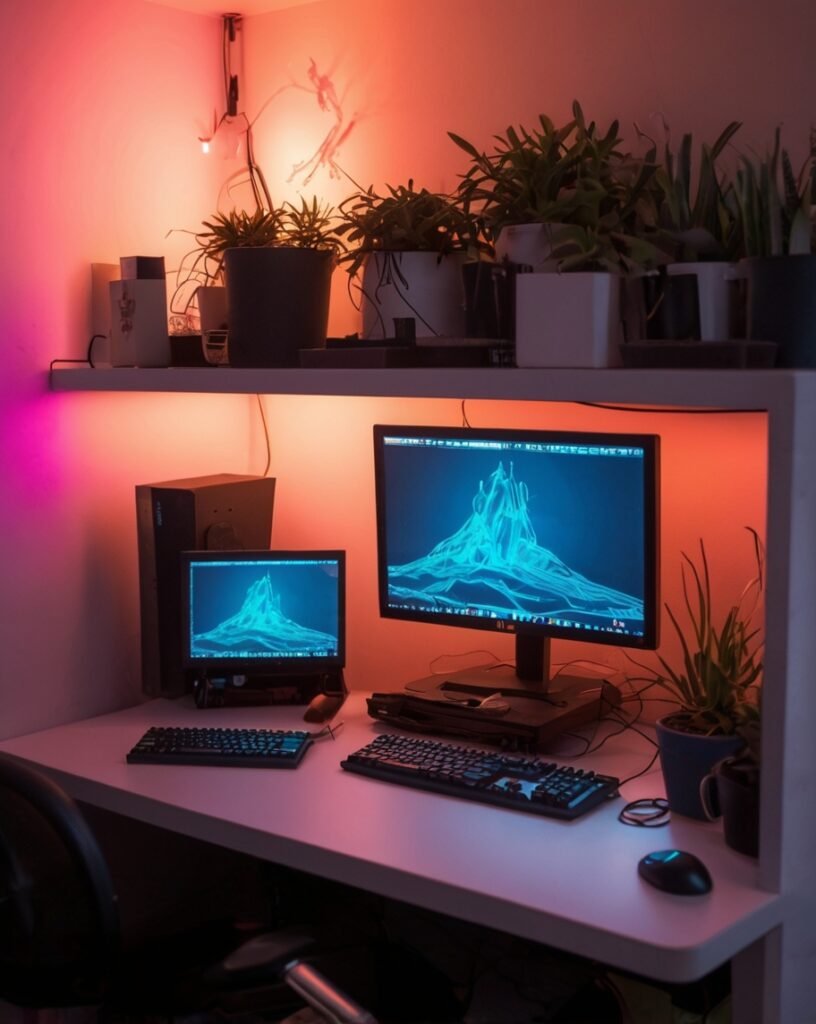 Mood Lighting That Feels Slightly Illegal