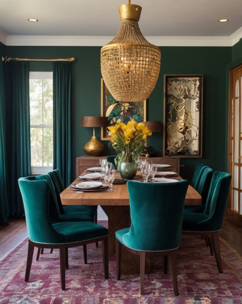 Moody with Jewel Tones