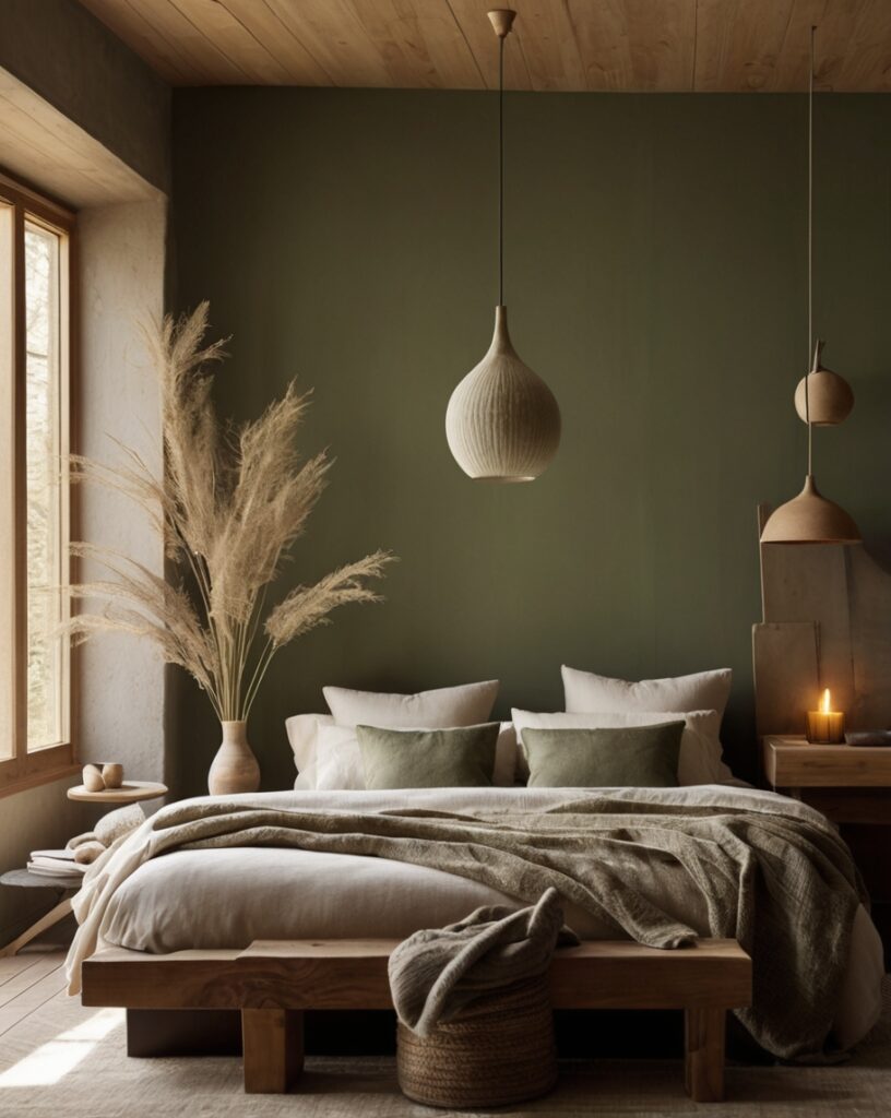 Moss Green Walls That Don’t Try Too Hard