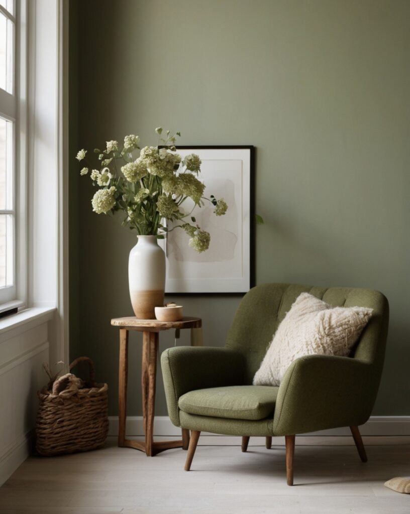 Neutral-Toned Accent Chair