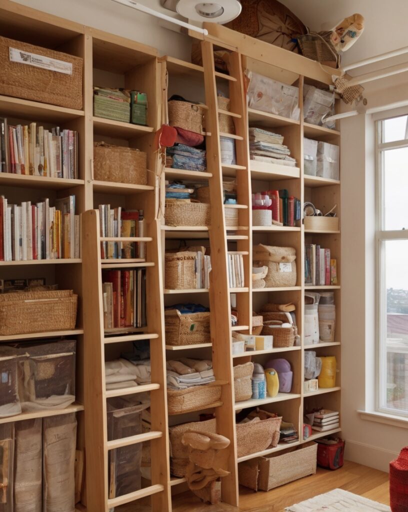 Overhead Loft Shelf