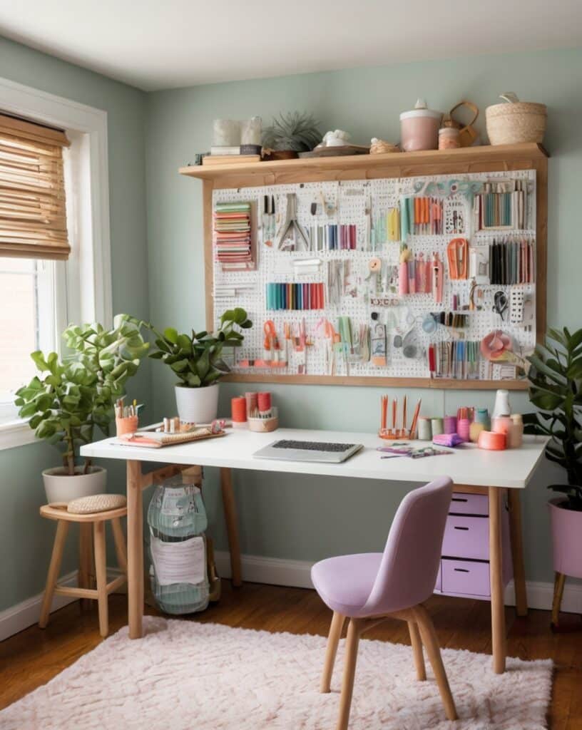Pegboards With a Personality