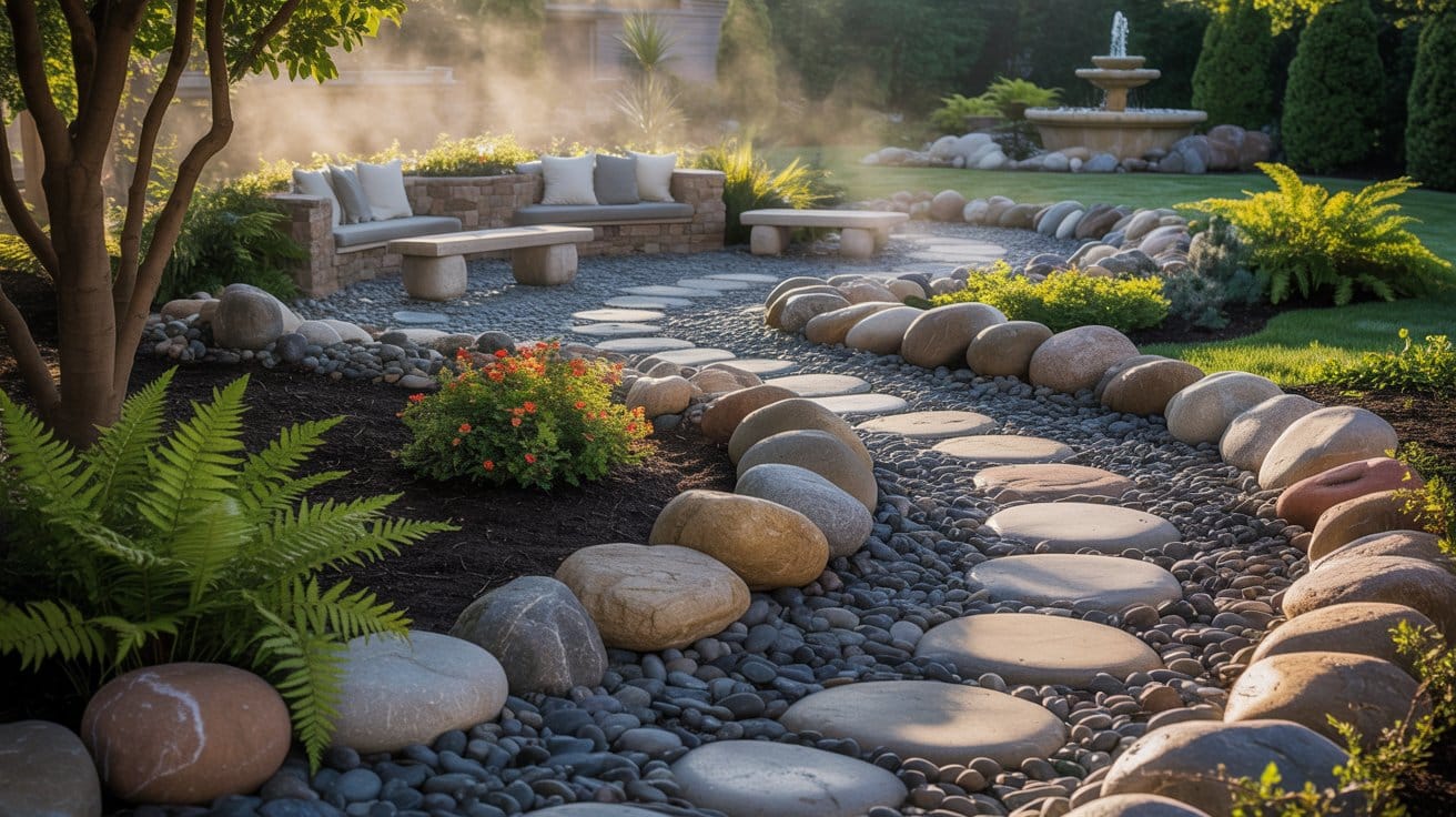 River Rock Landscaping Ideas for Beautiful Outdoor Spaces
