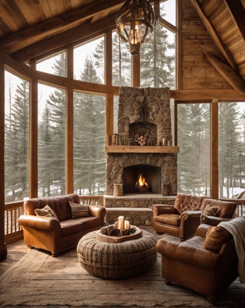 Rustic Cabin Dreamscape