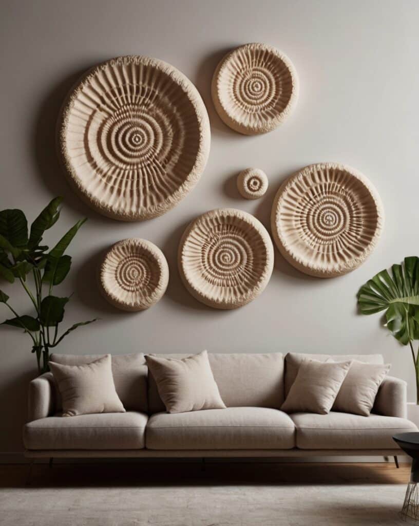 Sculptural Wall Decor That Pops