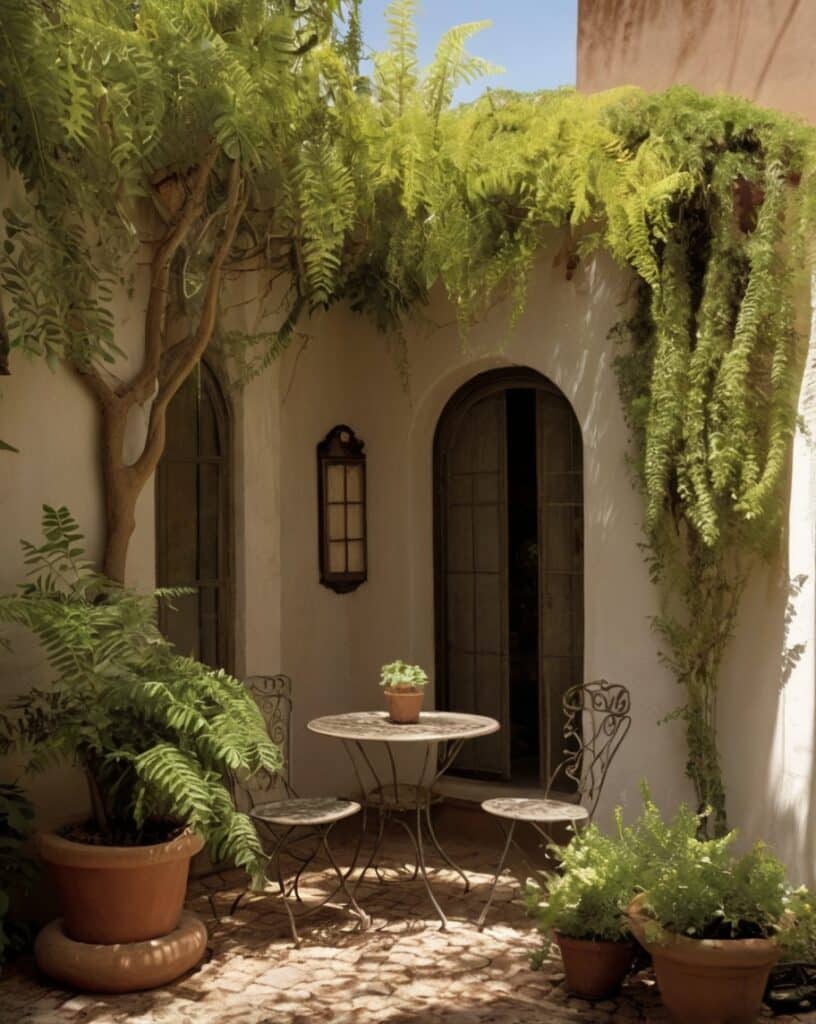 Secret Shady Courtyard