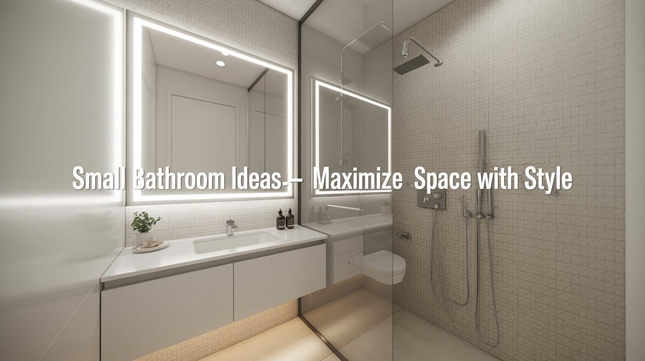 Small Bathroom Ideas- Maximize Space with Style