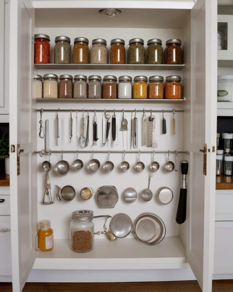 Use the Inside of Cabinet Doors