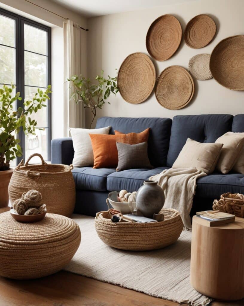 Woven Basket Wall