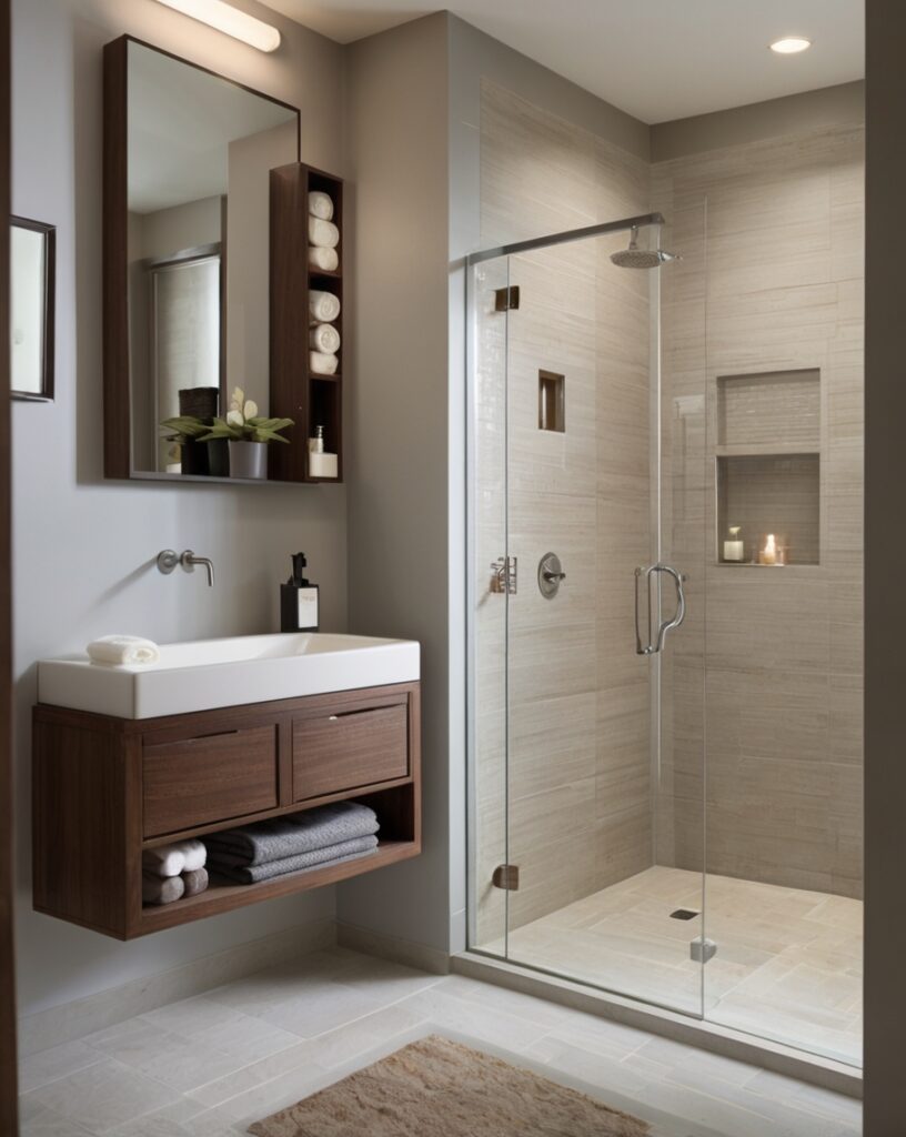 Recessed Shelving for the Win