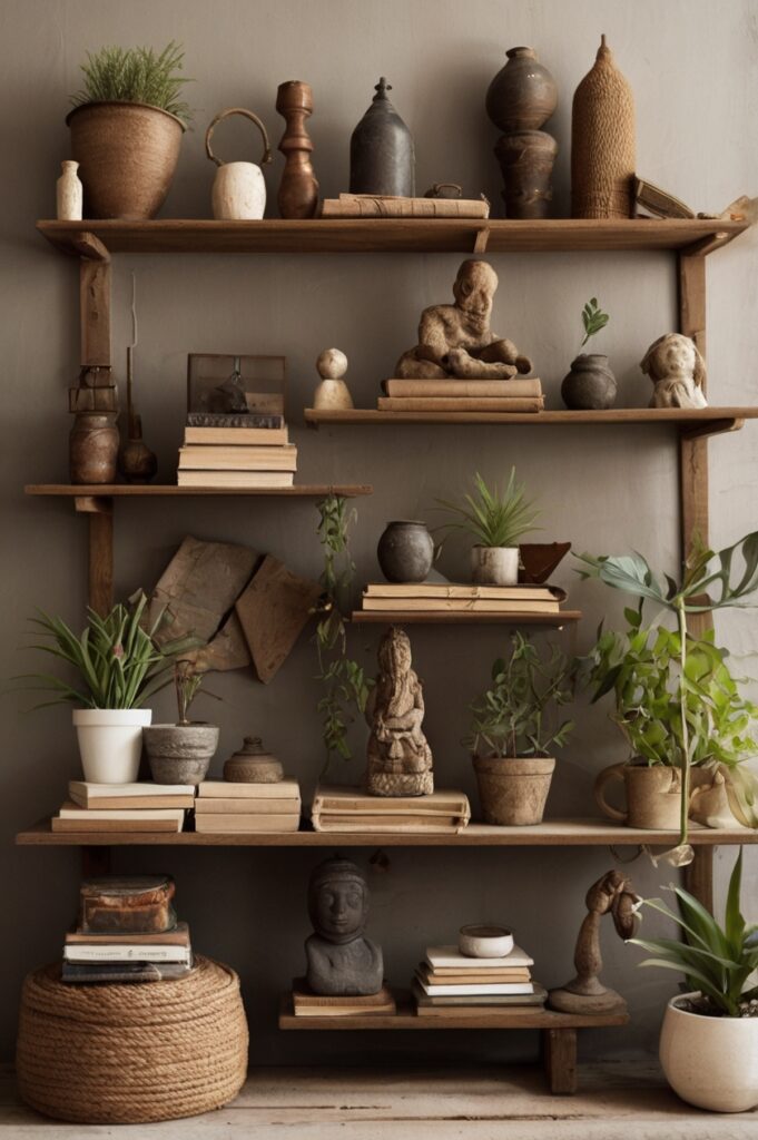 A Chaotic Shelf That Somehow Makes Sense