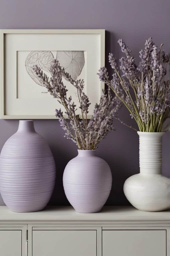 A Mantel Built Around One Single Color