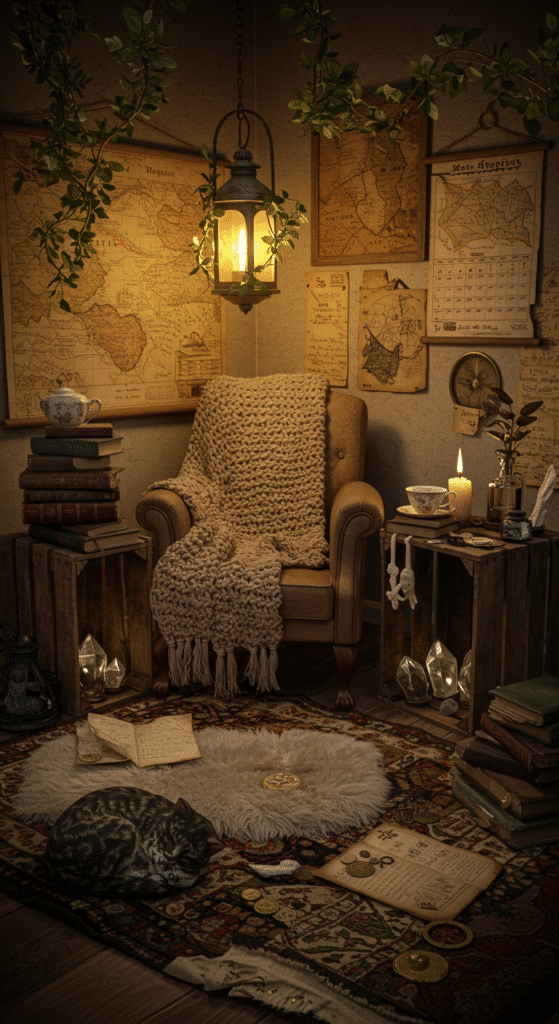 A Reading Nook That Looks Like a Spell