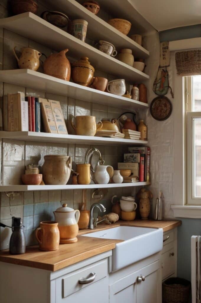 Above-Sink Bookshelf
