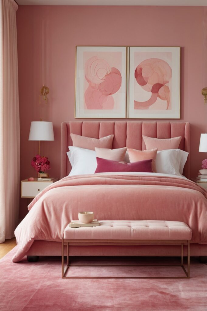 All-Pink Monochrome Space