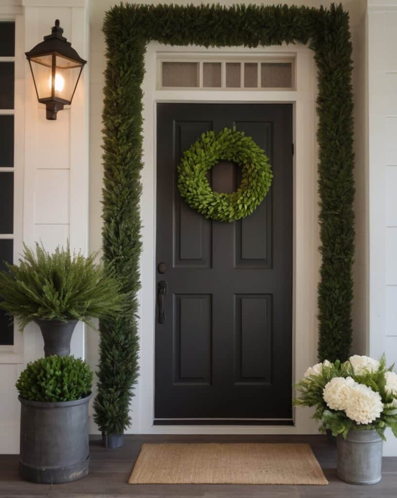 Artificial Boxwood Wreath