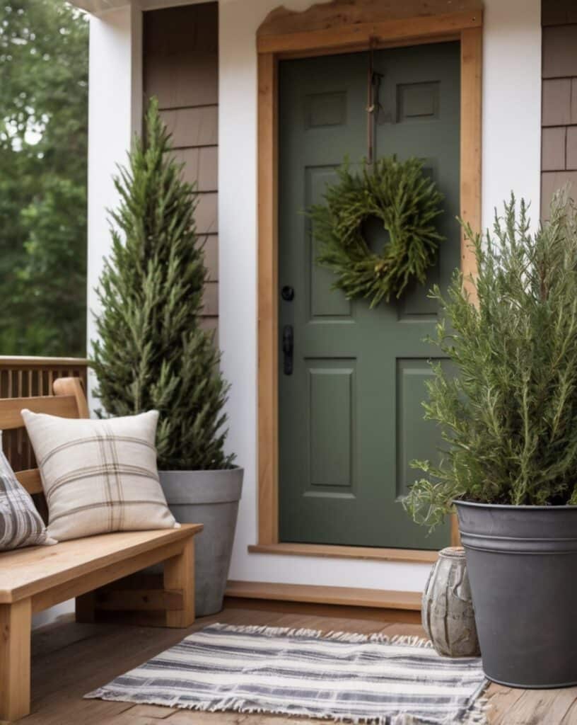 Artificial Rosemary Topiary