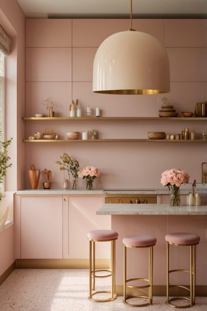 Blush Pink & Cream