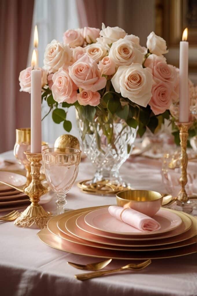 Blush Pink and Gold