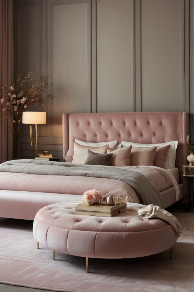 Blush + Warm Taupey Grey