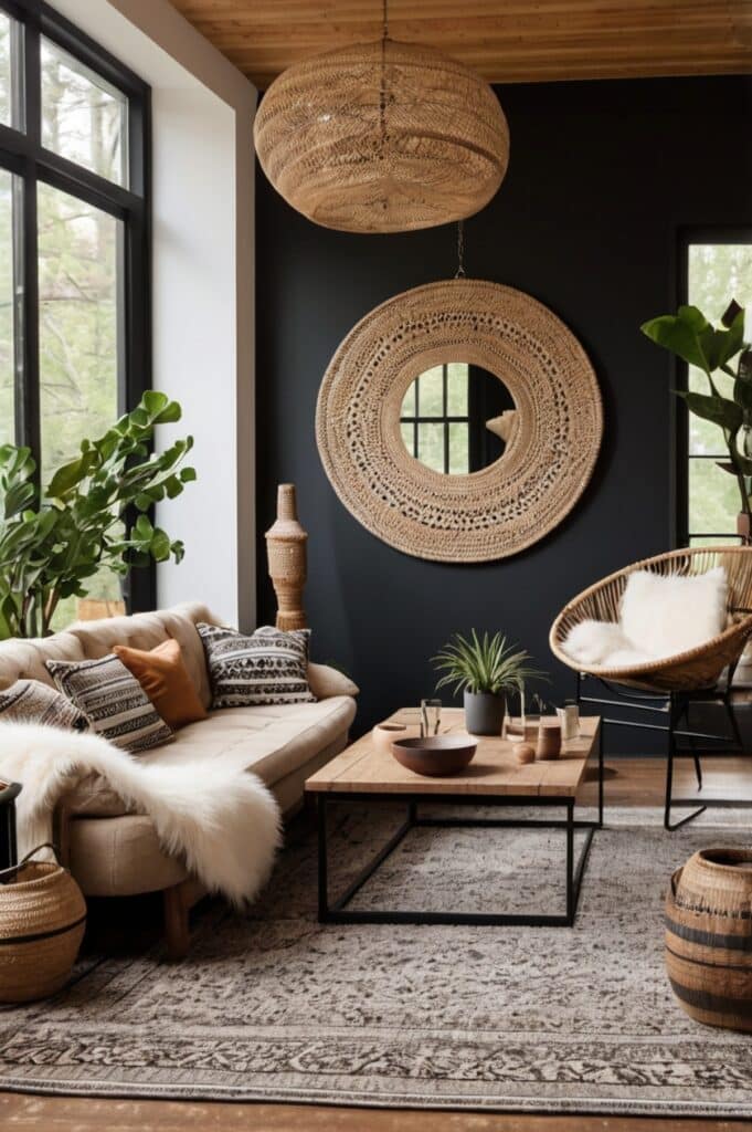 Boho Chic Meets Dark Drama