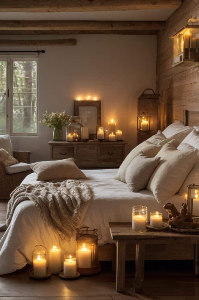 Candle Clusters That Flicker