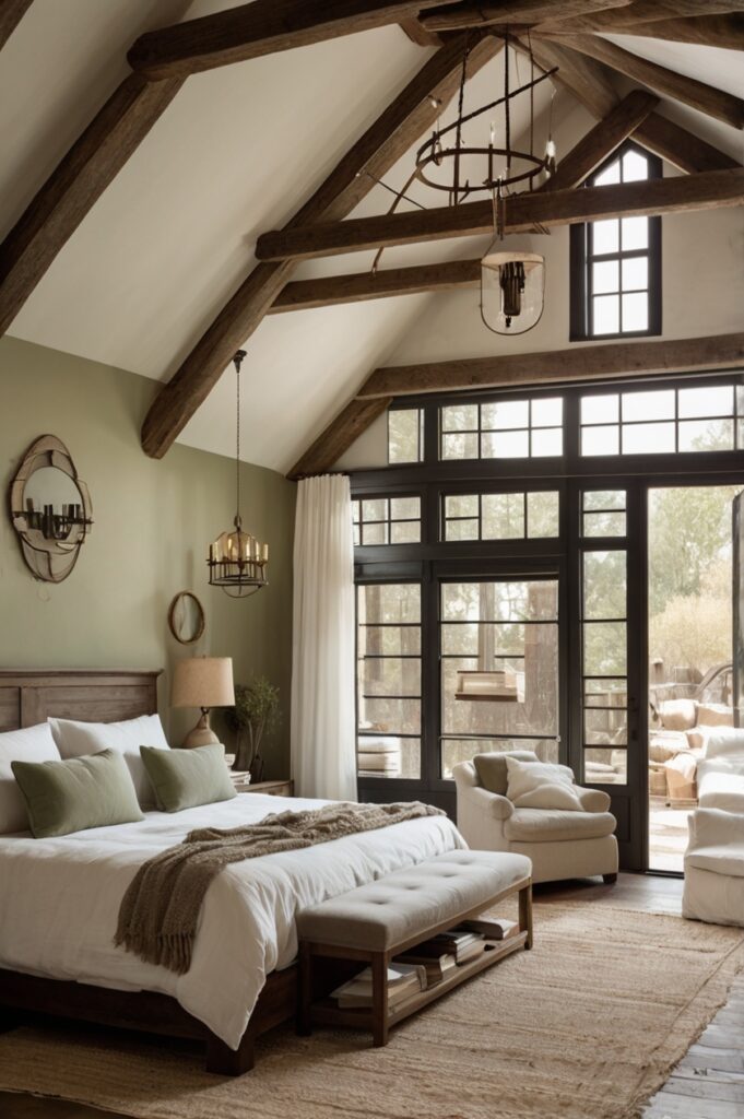 Ceiling Beams That Steal the Whole Show