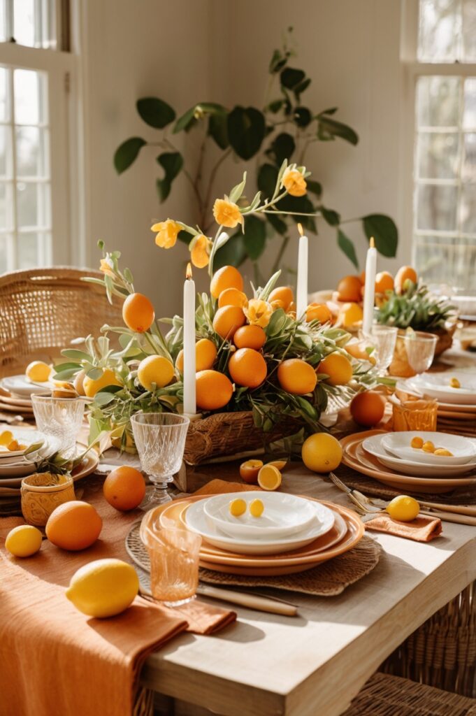 Citrus Pop + Terracotta