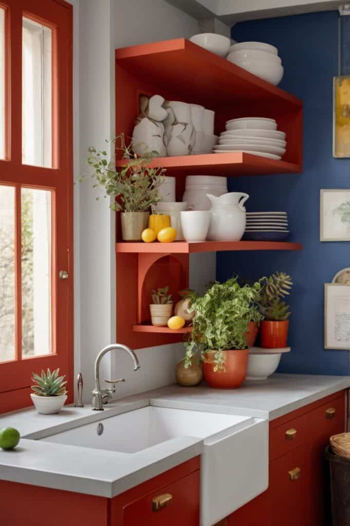 Color-Blocked Wall Paint
