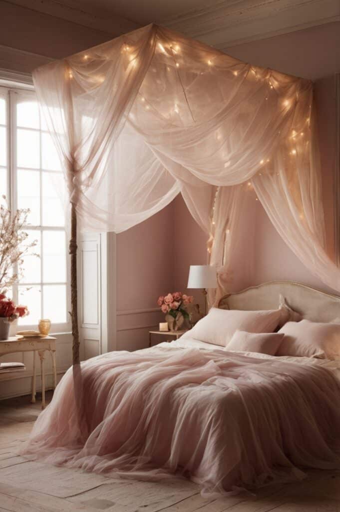 Draped Tulle Walls