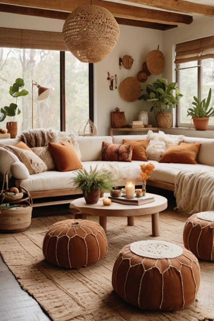 Floor Seating for That Laid-Back Luxe Feel