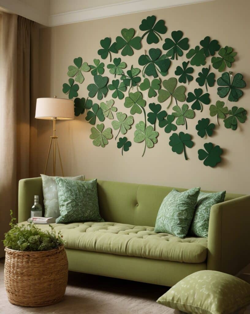Giant Clover Wall Collage