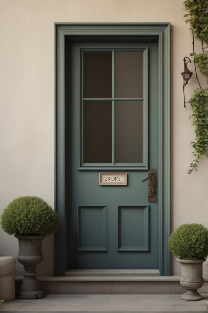 House Numbers in a Frame